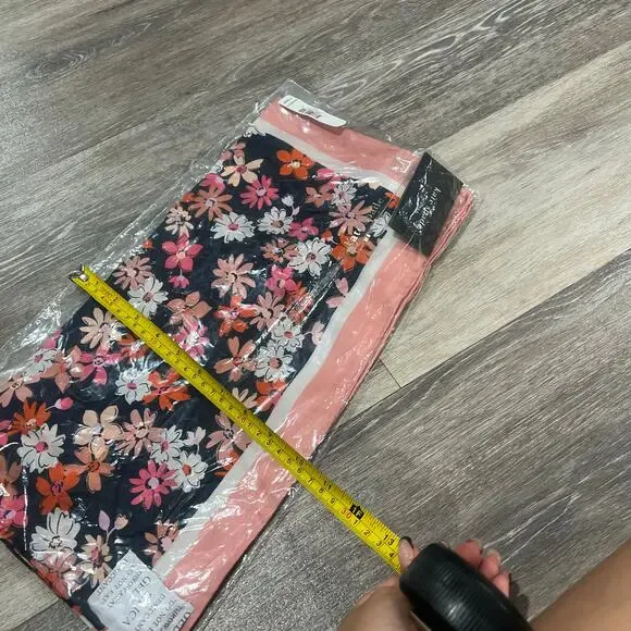 Kate Spade New York floral medley silk scarf - Picture 2 of 3